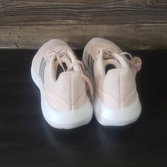 New Adidas Run Falcon Womens Sneakers Size 8 Running Lightweight Reflective Pink - Picture 6 of 10